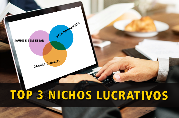 os top 3 nichos de mercado mais lucrativos da internet